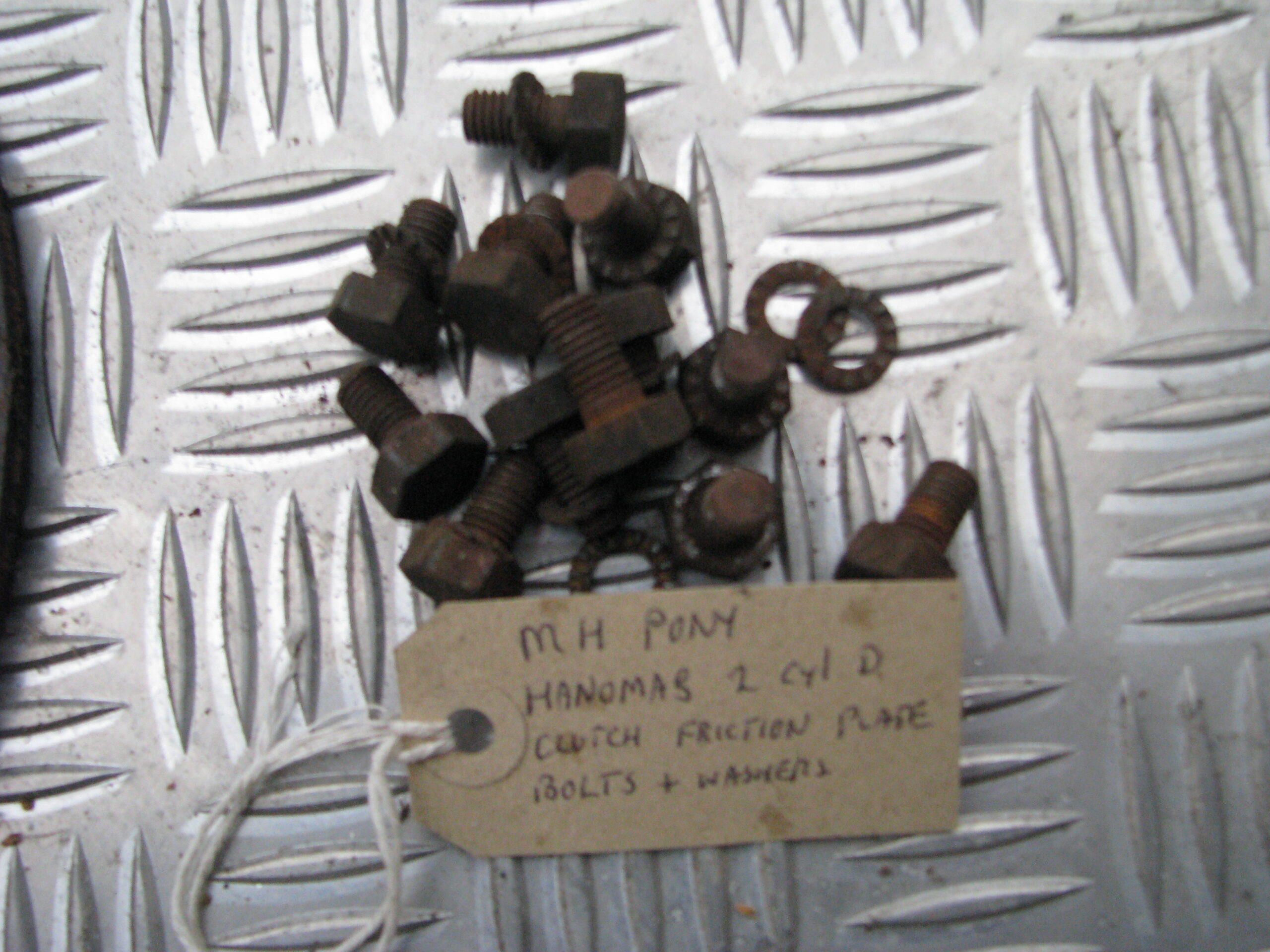 Massey Harris Pony 820 Hanomag engine, Clutch set USED - Image 2