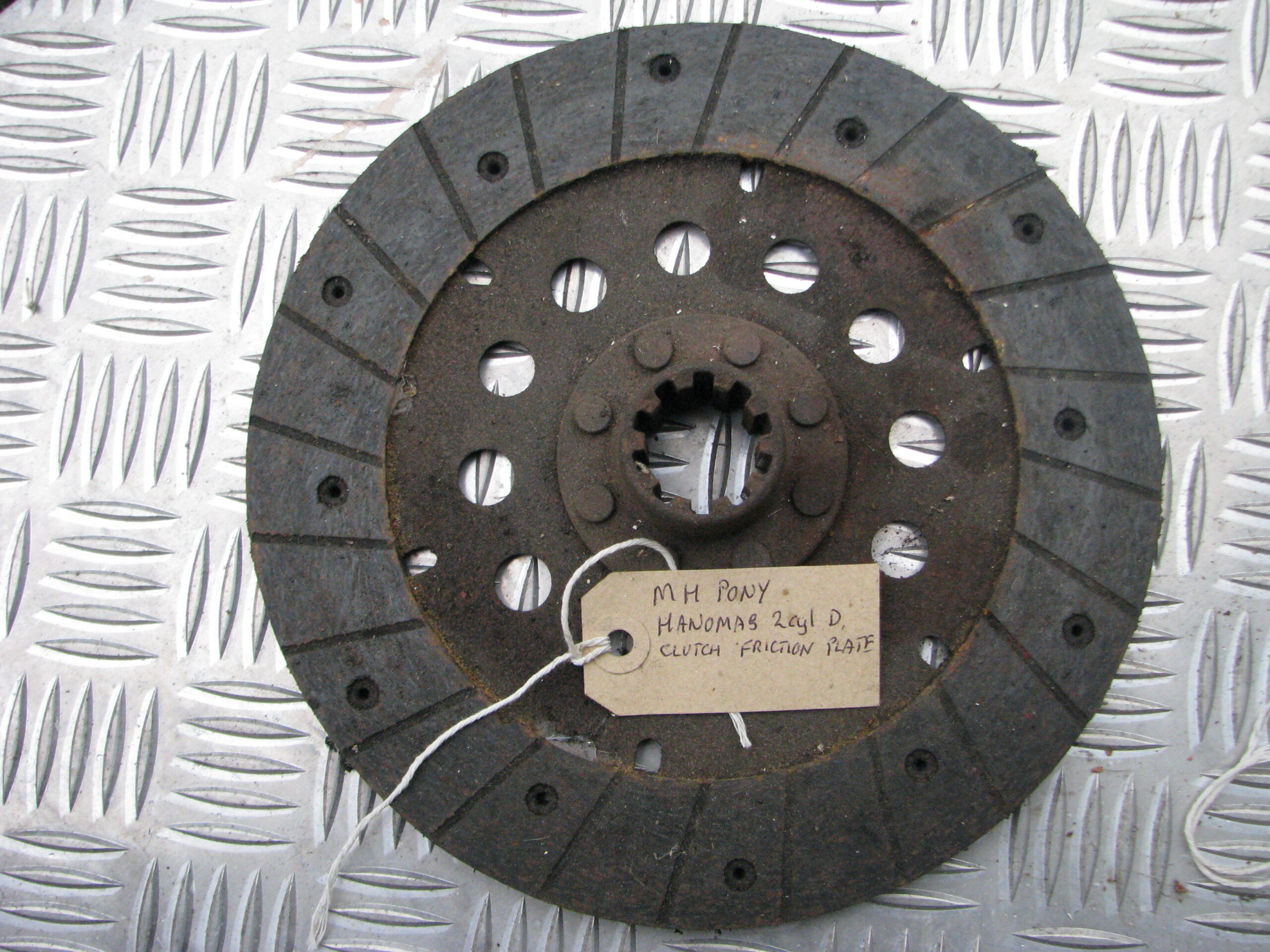 Massey Harris Pony 820 Hanomag engine, Clutch set USED - Image 3