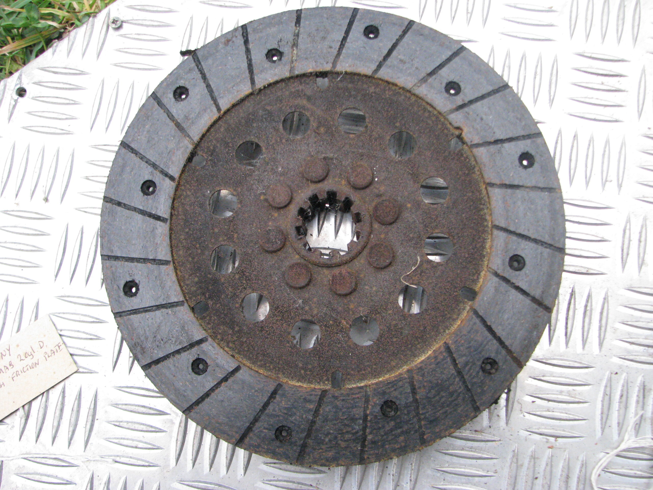 Massey Harris Pony 820 Hanomag engine, Clutch set USED - Image 4