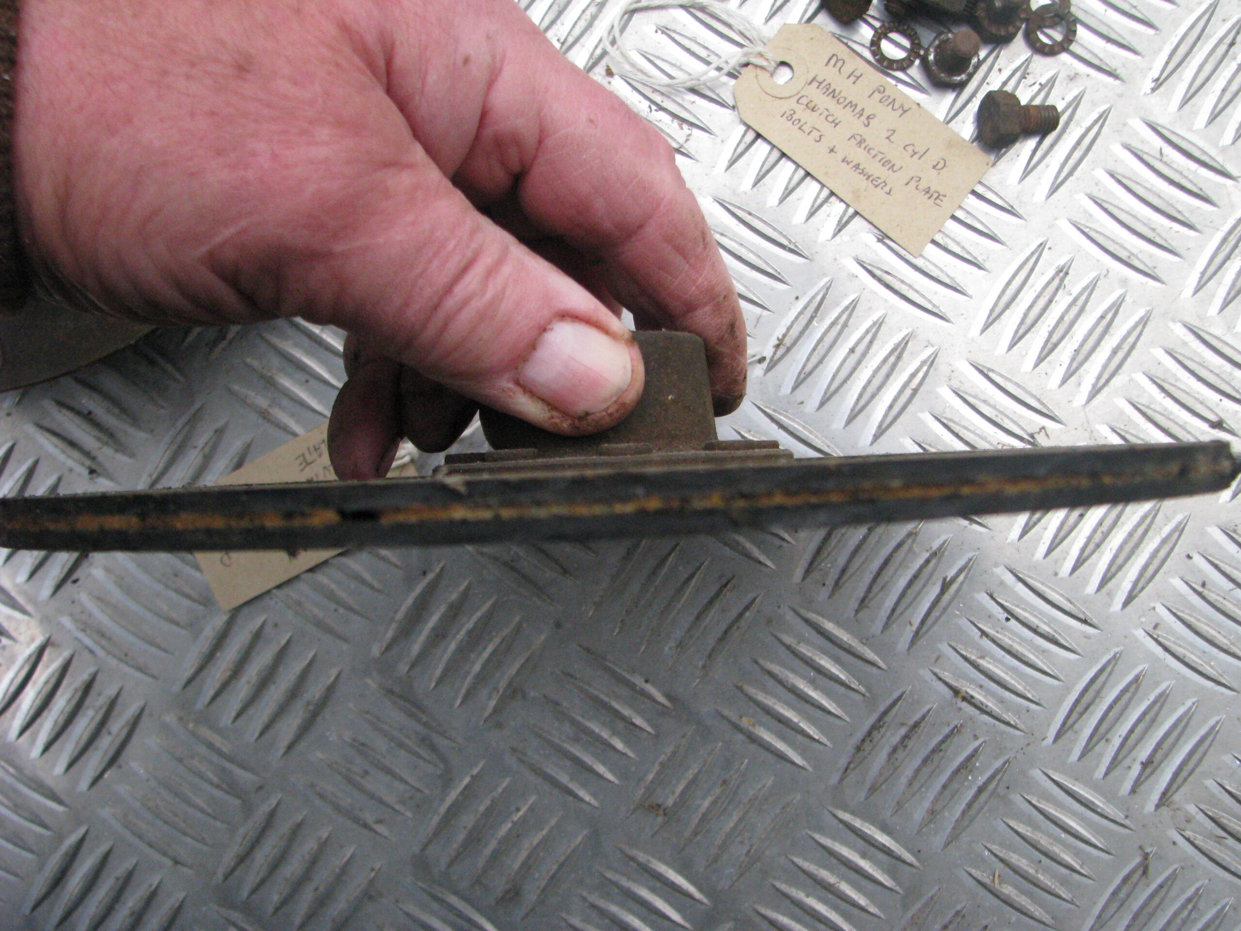 Massey Harris Pony 820 Hanomag engine, Clutch set USED - Image 8